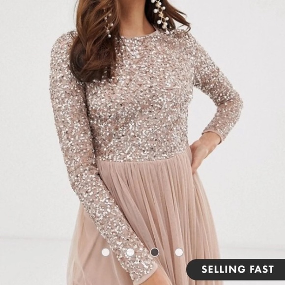 ASOS Maxi Prom Dress - Picture 4 of 7